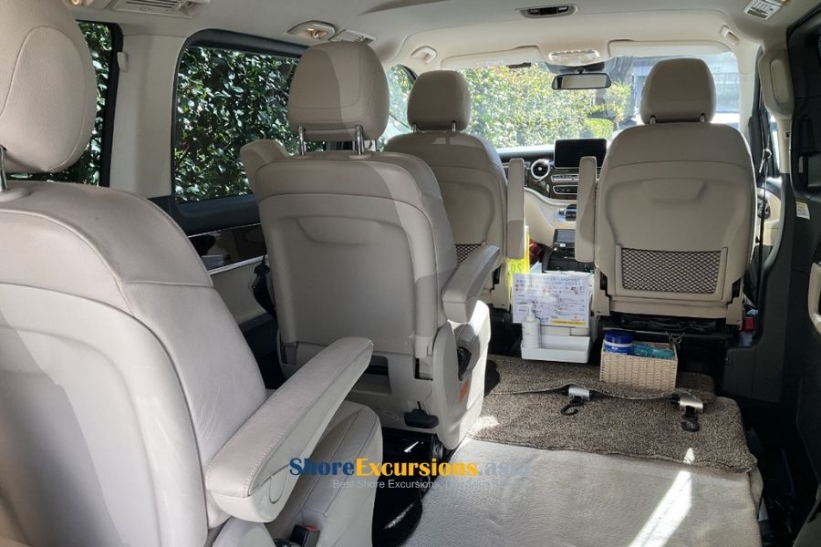 Accessible taxi in Japan