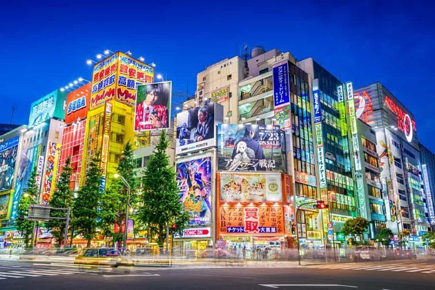 Akihabara District attractions Tokyo shore excursions