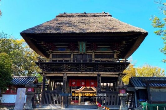 Aoi Aso Shrine on Kumamoto shore excursions