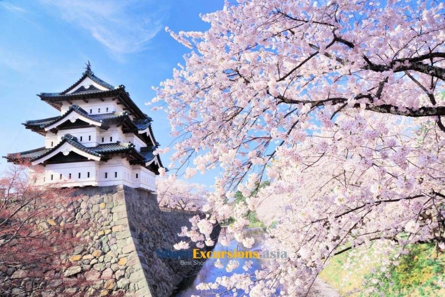 Aomori travel guide to Hirosaki Castle Town