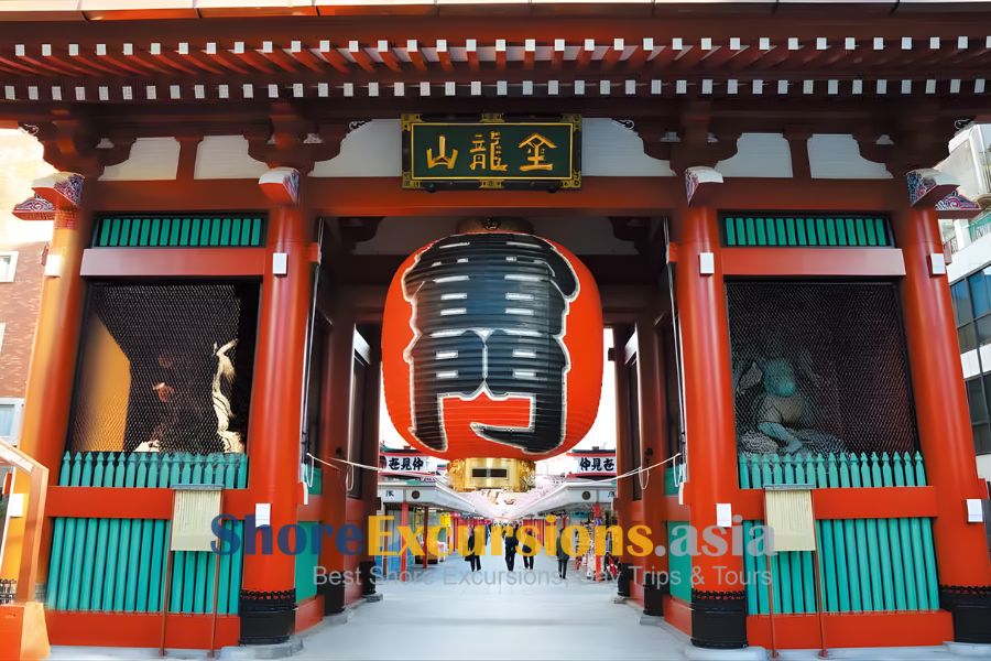 Asakusa Senso-ji Temple - Tokyo shore excursions