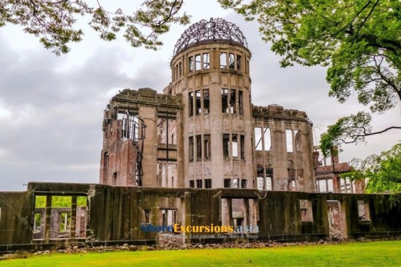 Atomic Bomb Dome on Hiroshima cruise excursions