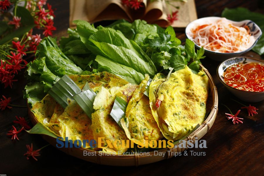 Banh Xeo on Ho Chi Minh city shore excursions