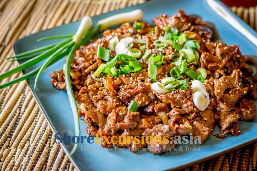 Bulgogi on Seoul Shore Tours