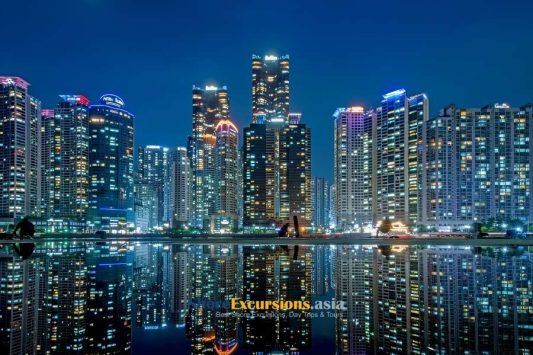 Busan Marine City - Busan Shore Excursions by Night