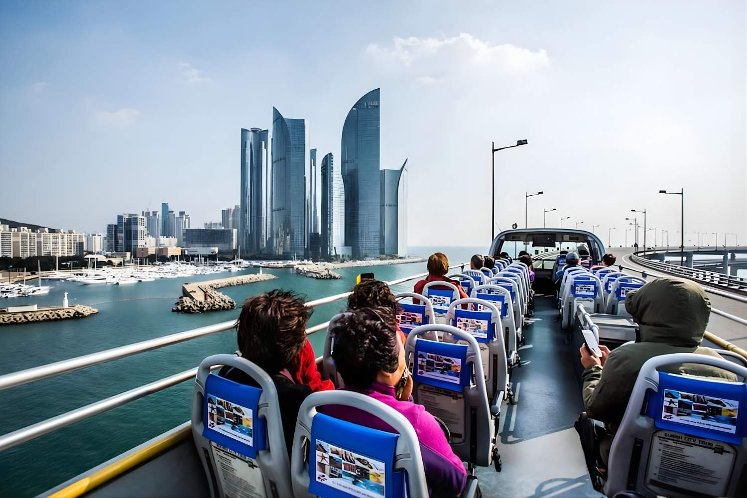 Busan city tour bus from cruise port