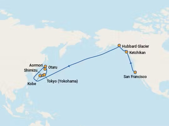 Carnival Luminosa itinerary Sep 20
