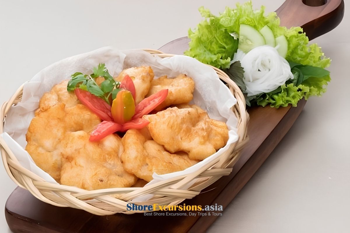 Cha muc - Squid cake in Halong Vietnam