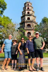 Chan May port shore excursions to Thien Mu Pagoda