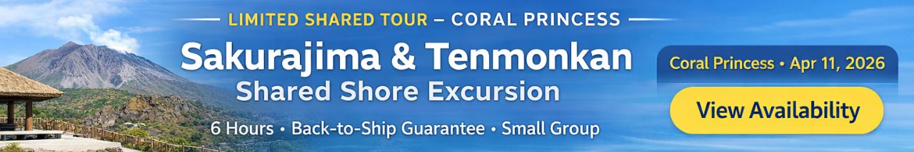 Coral Princess shared shore excursion - Shore Excursions Japan