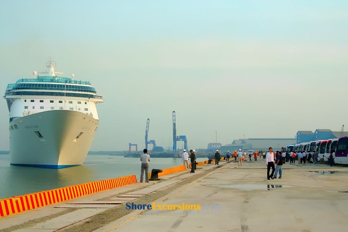 Cruise ships at Phu My Port