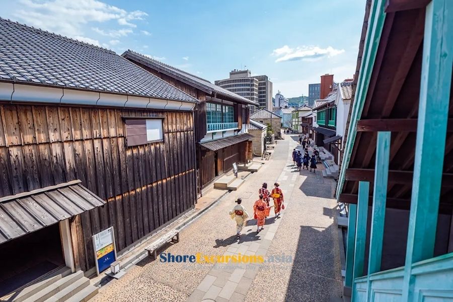 Dejima on Nagasaki cruise excursions