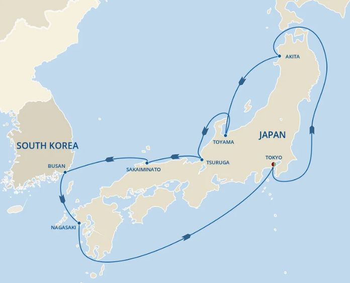 Diamond princess itinerary Oct 25
