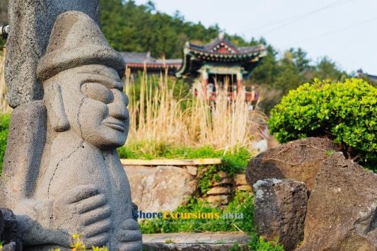 Dol Hareubang - Jeju Island Shore Excursions