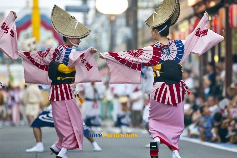 Festival shore excursions in Japan