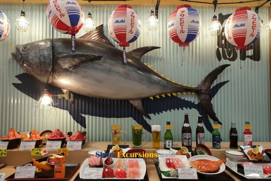 Fish Market on Shimizu tours from port
