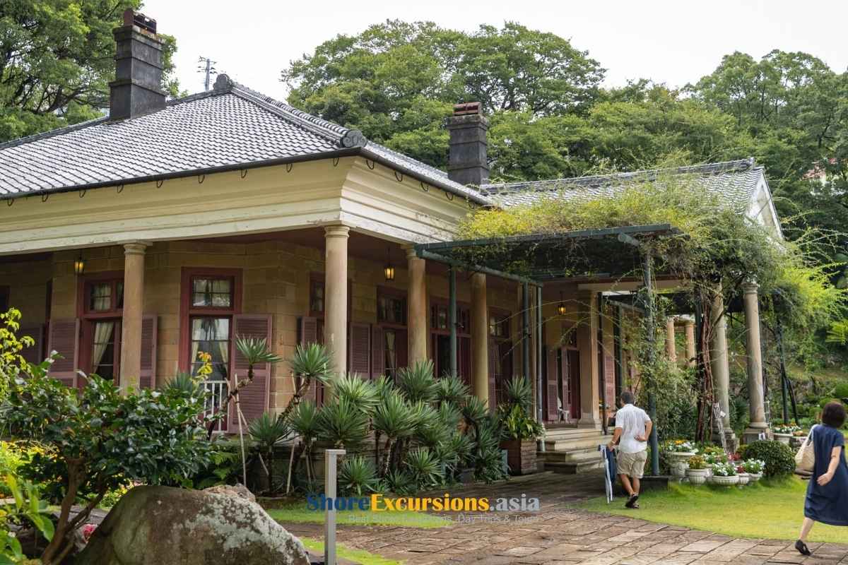 Former Alt House in Glover Garden in Nagasaki