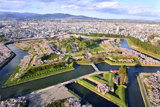 Fort Goryokaku attractions Hakodate shore excursions