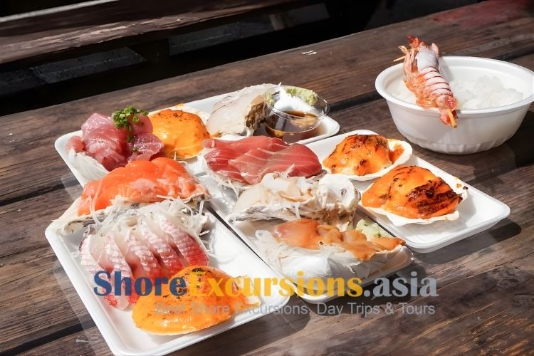 Fresh Seafood - Iwate shore excursions