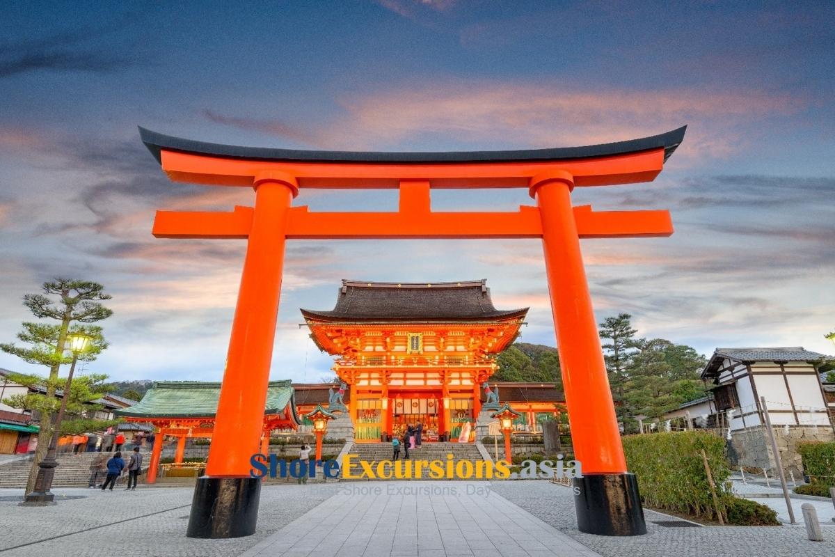 Fushimi Inari Shrine on Kyoto shore excursions