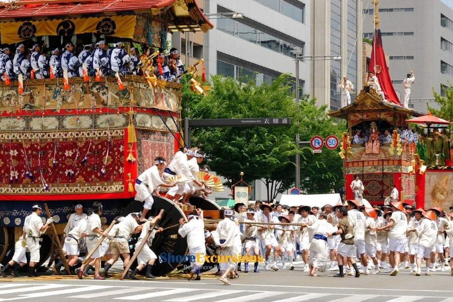 Gion Matsuri Festival in Kyoto Japan