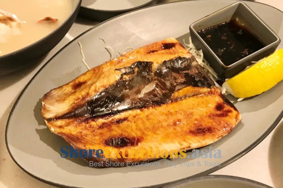 Grilled chanos chanos - Kaohsiung shore excursions