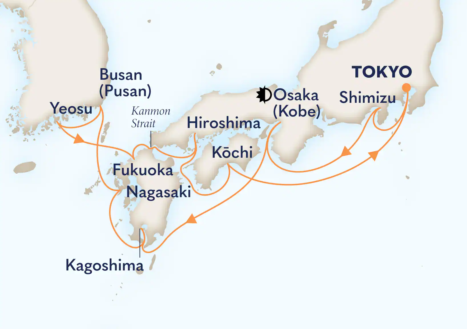 HAL Westerdam shore excursions - Itinerary Feb 28