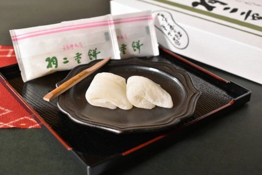 Habutae-mochi on Tsuruga shore tours