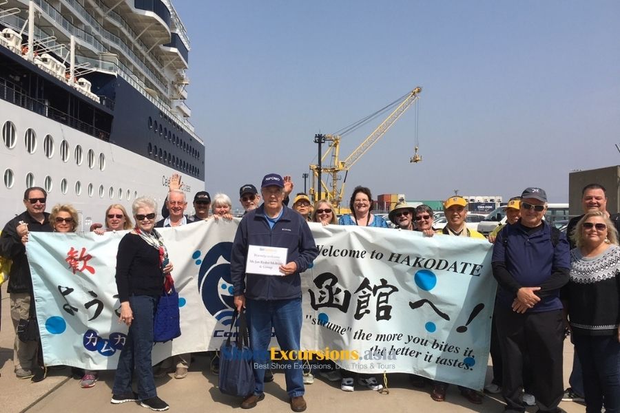 Hakodate shore excursions from cruise port