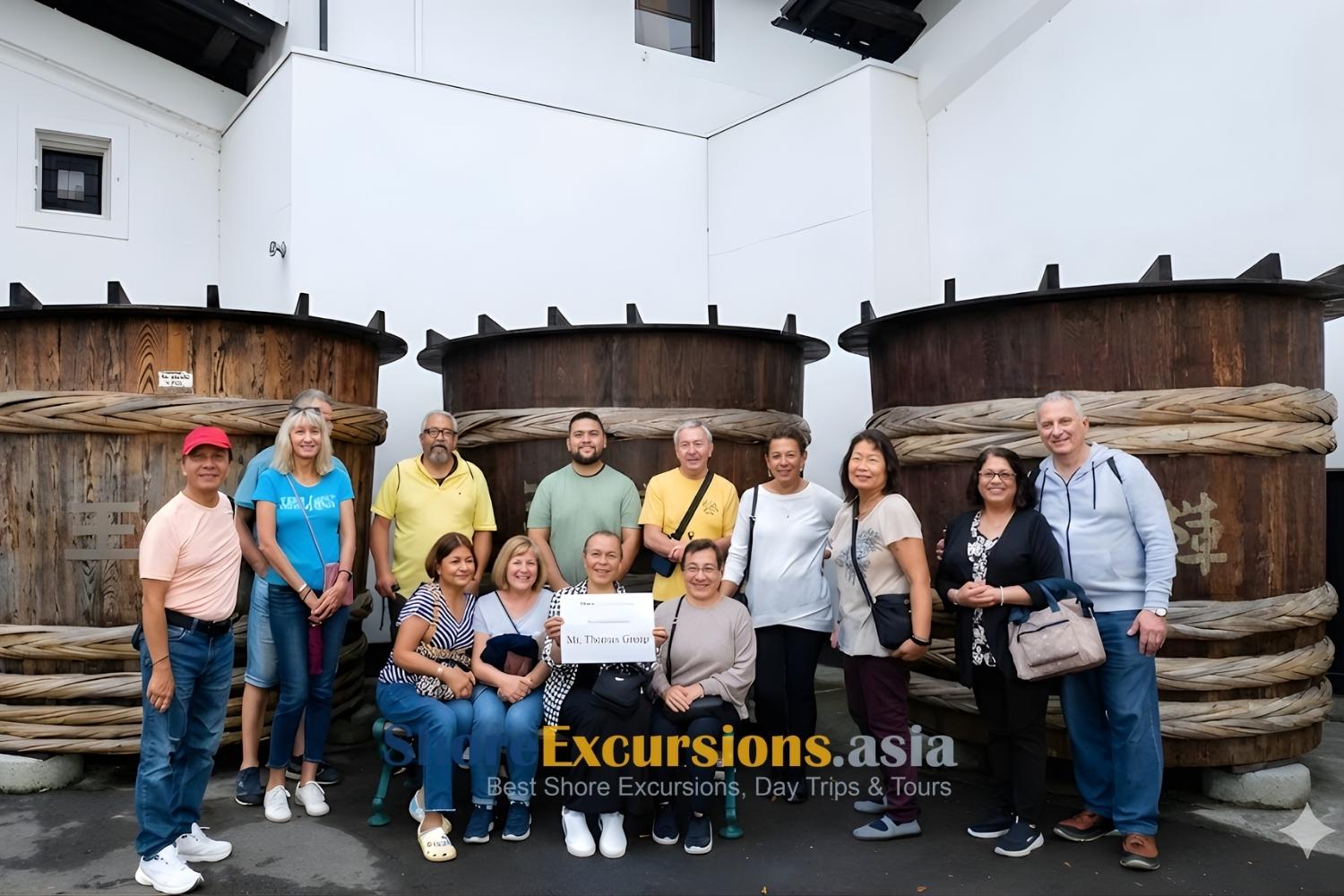 Happy Guests on Niigata shore excursions