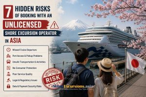 Hidden risk of booking unlicensed shore excursions