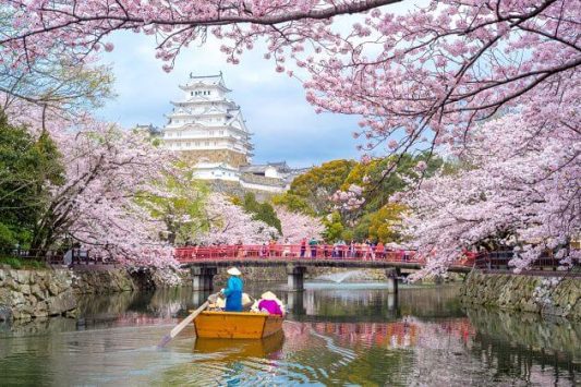 Himeji-castle-park-Kobe-shore-excursions