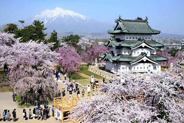 Hirosaki Park Castle Aomori shore excursions