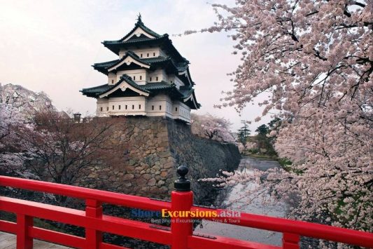 Hirosaki castle on Aomori shore tours