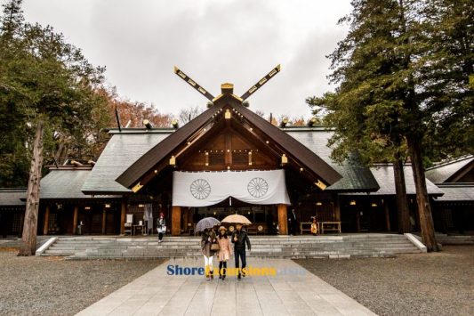 Hokkaido shrine shore excursions