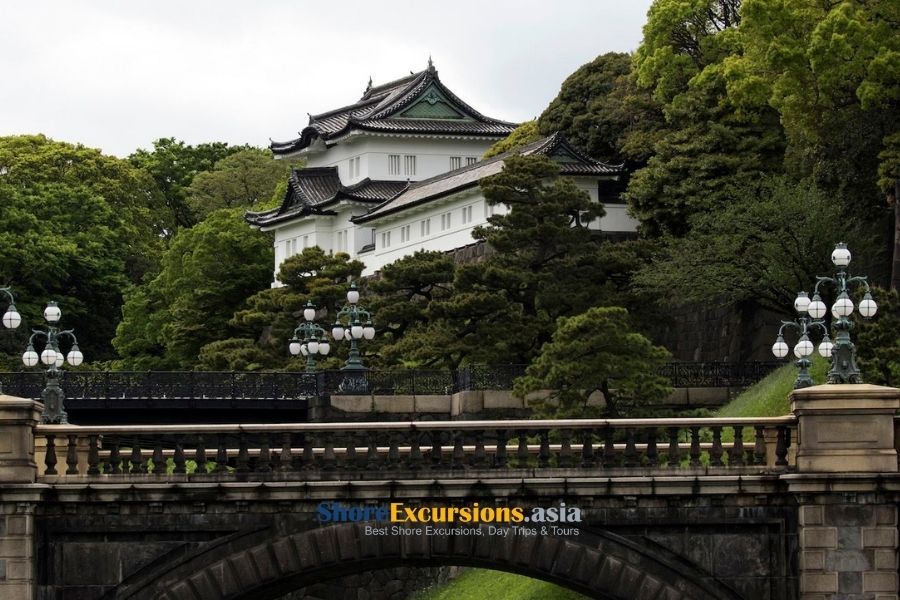 Imperial Palace Plaza on Yokohama day tours