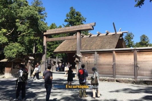 Ise Jingu Geku on Toba shore tours