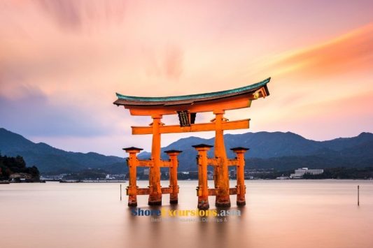Itsukushima Shrine on Hiroshima shore excursions