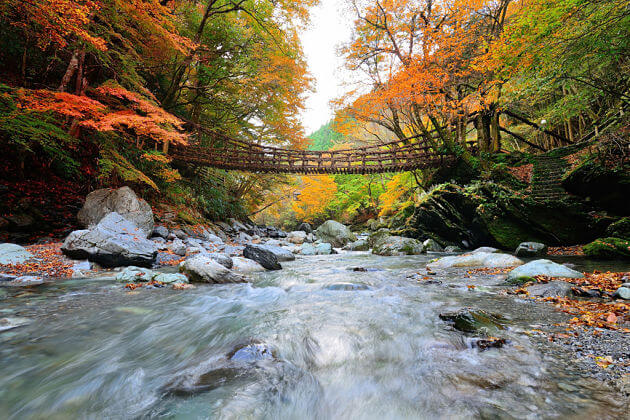 Iya Valley Japan unusual beautiful places