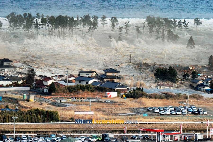 Japan tsunami in 2011