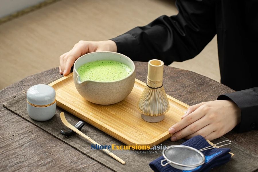 Japanese tea ceremony tool set