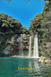 Jeongbang Waterfall - Jeju shore excursions