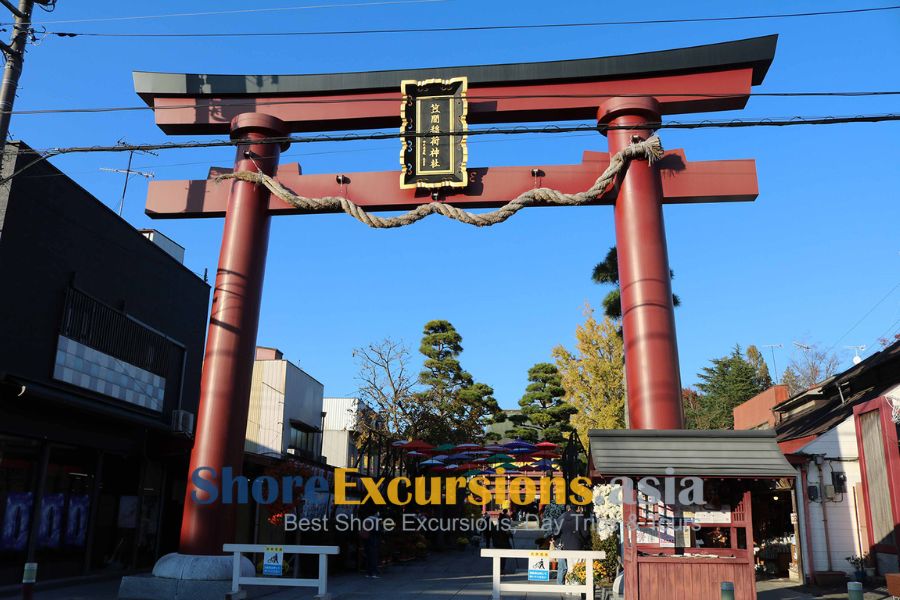 Kasama Inari Shrine on Hitachinaka cruise excursions Kasama Inari Shrine on Hitachinaka cruise excursions