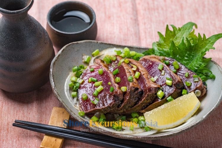 Katsuo no Tataki - Aburatsu shore tours