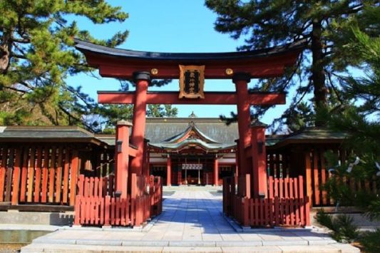 Kehi Jingu Shrine in Tsuruga shore excursions