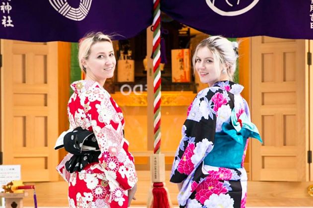 Kimono Experience Hiroshima shore excursions