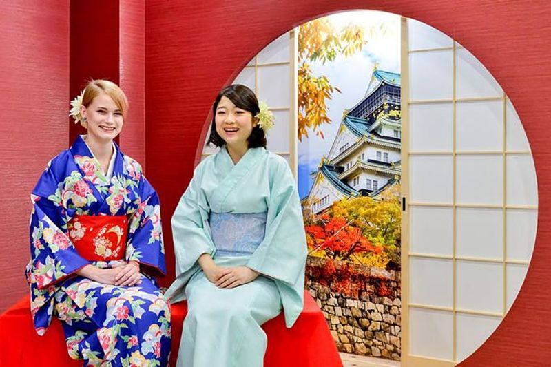 Kimono Experience in Hiroshima shore excursions