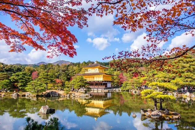 Kinkakuji Temple attraction Kyoto tours from Kobe port