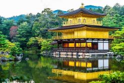 Kinkakuji Temple from Maizuru port