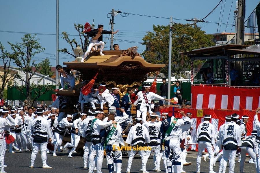 Kishiwada Danjiri Festival in September Japan